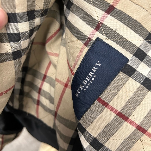 BURBERRY London Ladies Black Diamond Jacket sz US S. - Picture 7 of 7